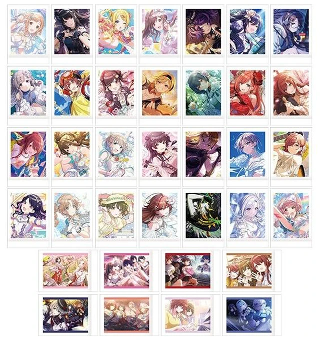 Main image of Movic The Idolmaster Shiny Colors Pashakore Vol. 2 Photo Card Box of 10