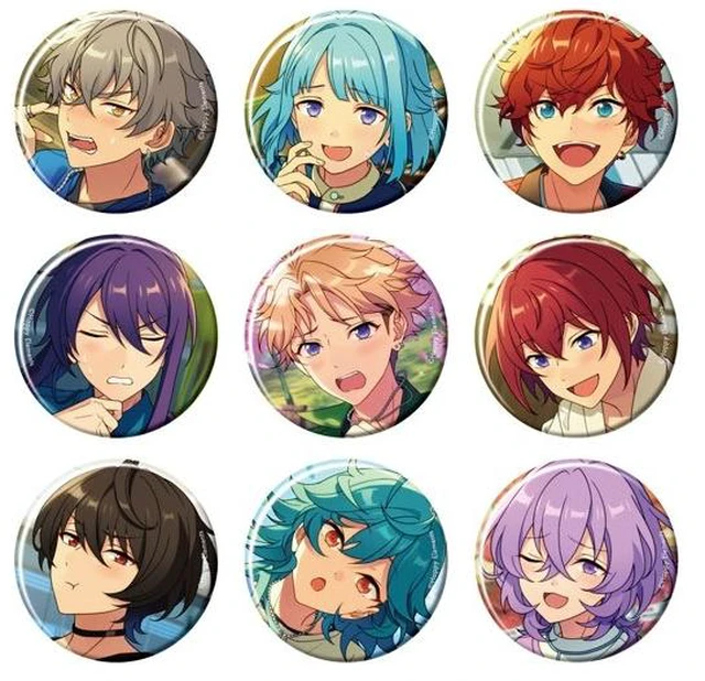 Main image of Ensemble Stars!! Casual Side Can Badge Box of 9 2025 Feb. US DUTY PAID
