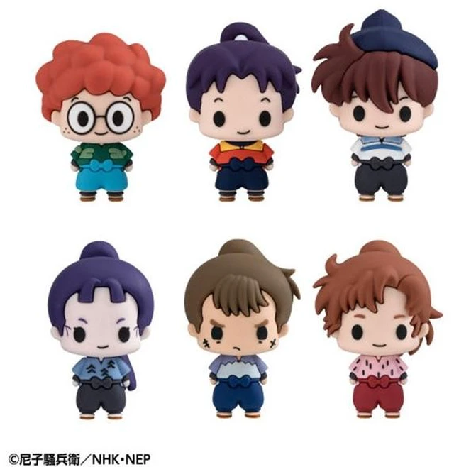 Main image of Megahouse Nintama Rantarou Chocolin Collection Vol. 2 Mini Figure Box of 6
