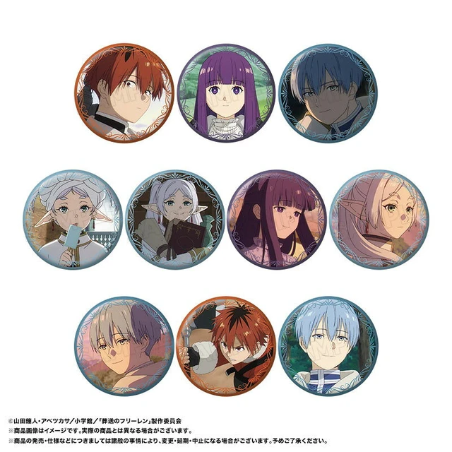 Alt view image 2 of 3 - ANICRAFT Frieren: Beyond Journey's End Vol. 5 Can Badge Box of 10 US DUTY PAID