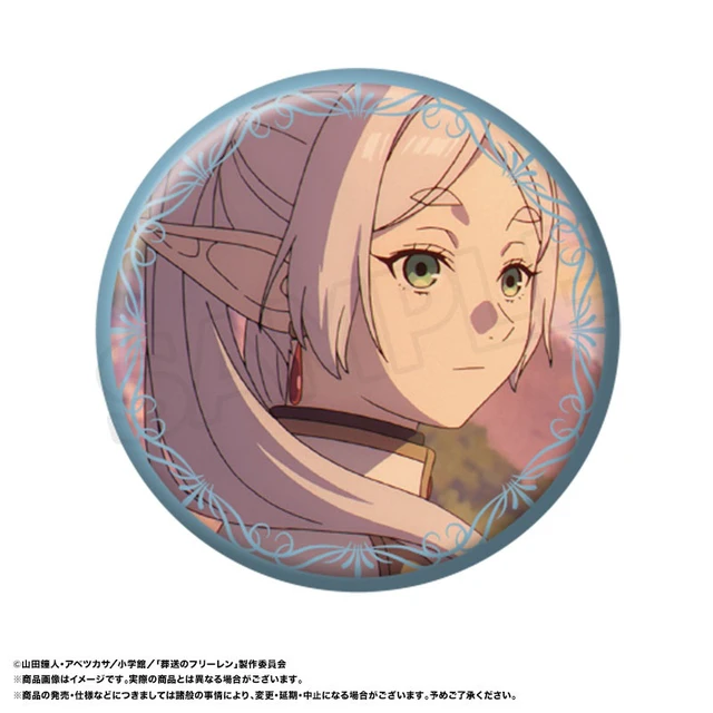 Alt view image 3 of 3 - ANICRAFT Frieren: Beyond Journey's End Vol. 5 Can Badge Box of 10 US DUTY PAID