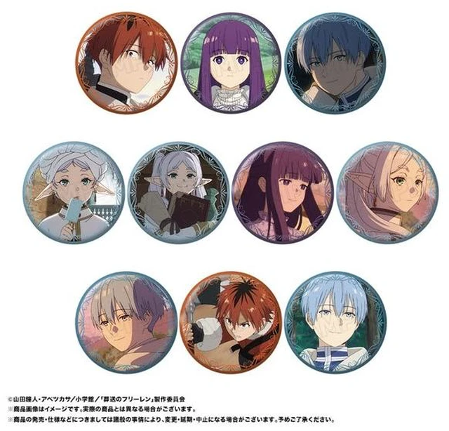 Main image of ANICRAFT Frieren: Beyond Journey's End Vol. 5 Can Badge Box of 10 US DUTY PAID