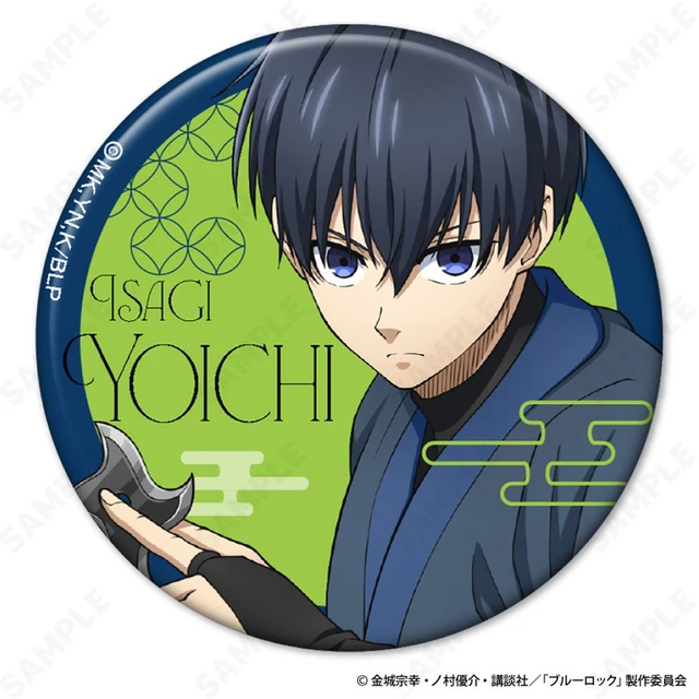 Alt view image 3 of 3 - Di Techno Blue Lock Ninja Style Can Badge Box of 7 US Import Fees Included