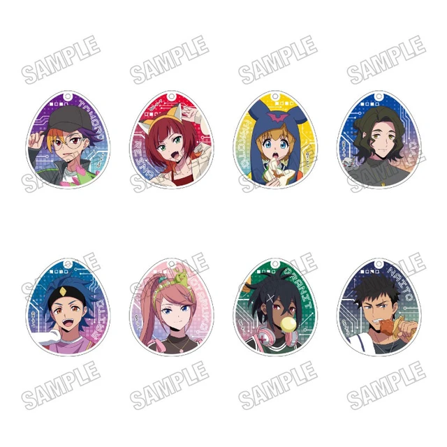 Alt view image 2 of 2 - Medicos Entertainment DIGIMON BEATBREAK Acrylic Keychain Box of 8 US DUTY PAID