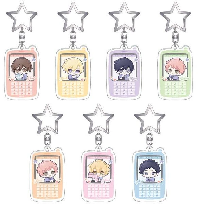 Main image of Movic Ouran High School Host Club Nui Pal Skip Acrylic Keychain Box of 7