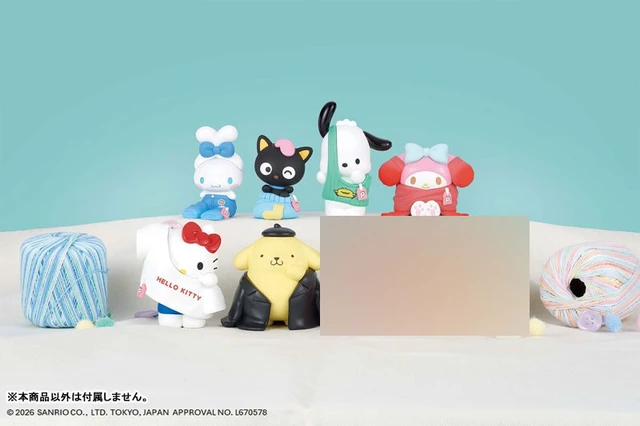 Alt view image 3 of 3 - Takara Tomy Arts PERIHAPI! Hello Kitty and Friends Changing Clothes Fashionable