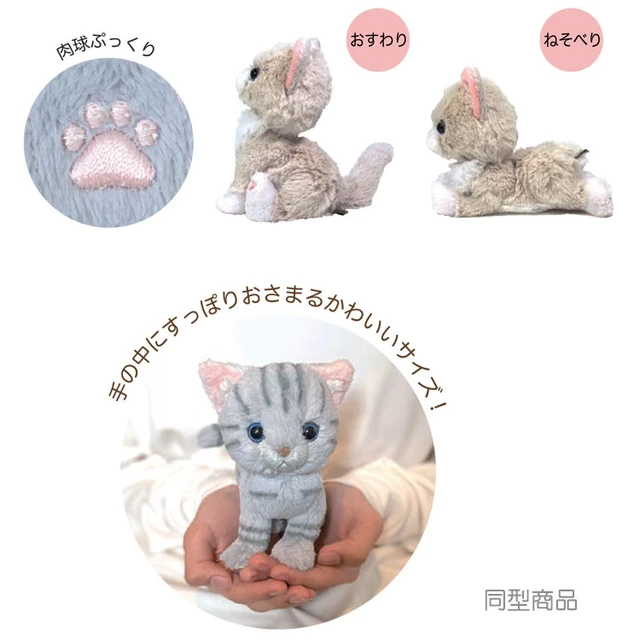 Alt view image 2 of 2 - Sun Lemon Kitten Sand Cat Plush US Import Fees Included