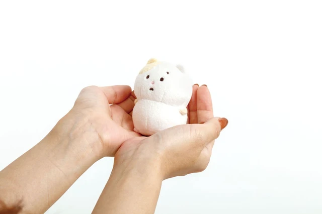 Alt view image 2 of 3 - Japan San-X Mainichi Hamuchima Standard Face Plush US Import Fees Included