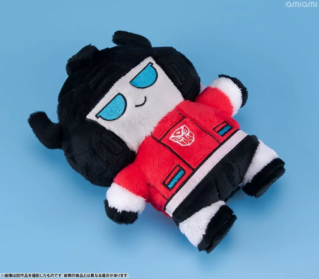 Alt view image 4 of 6 - Japan Mochibottsu Transformers Sideswipe Plush US Import Fees Included