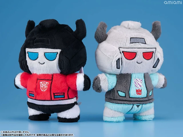 Alt view image 5 of 6 - Japan Mochibottsu Transformers Sideswipe Plush US Import Fees Included