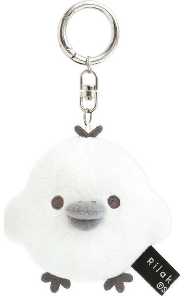 Main image of Japan San-X Rilakkuma Kiiroitori Basic Monochrome Hanging Plush US DUTY PAID