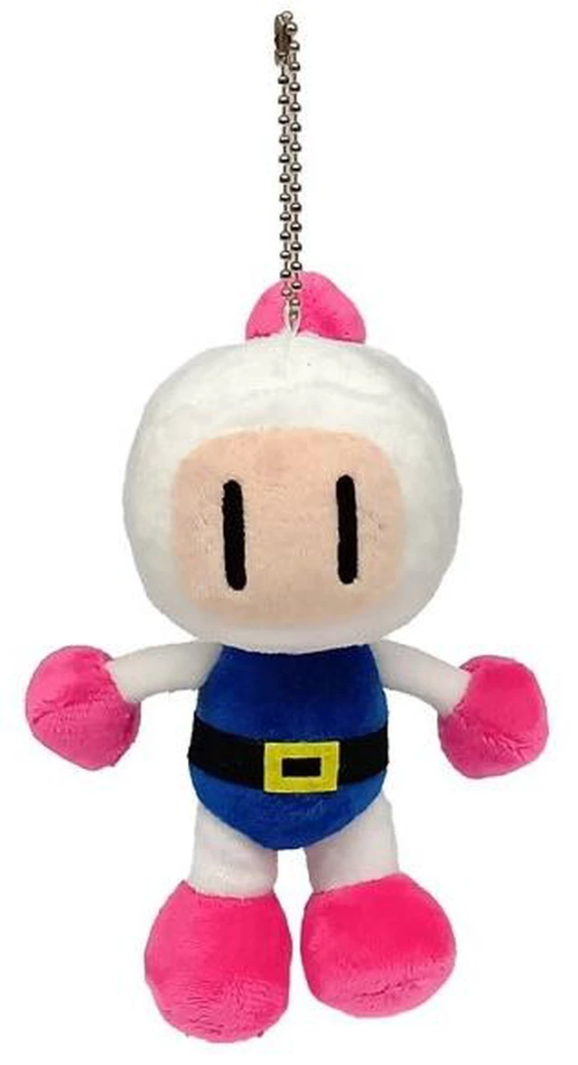 Main image of Japan Sun Arrow Bomberman White Bomber Mascot US Import Fees Included