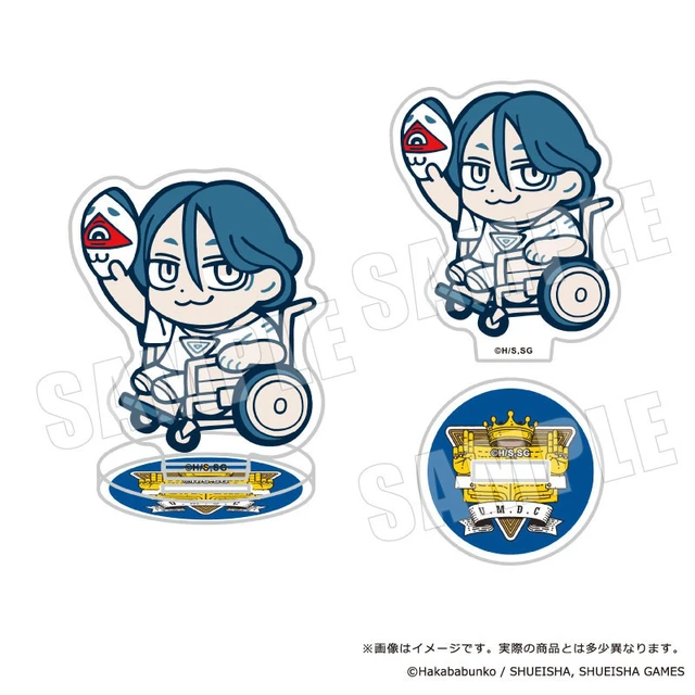 Alt view image 4 of 6 - Toshi Densetsu Kaitai Center Bukubu Small Acrylic Stand Box of 9 US DUTY PAID