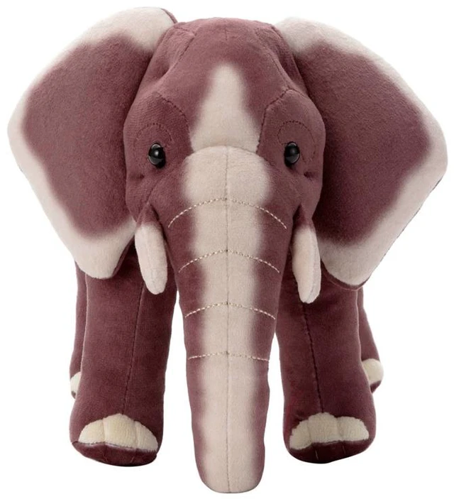 Main image of Ania Kingdom African Elephant Plush US Import Fees Included