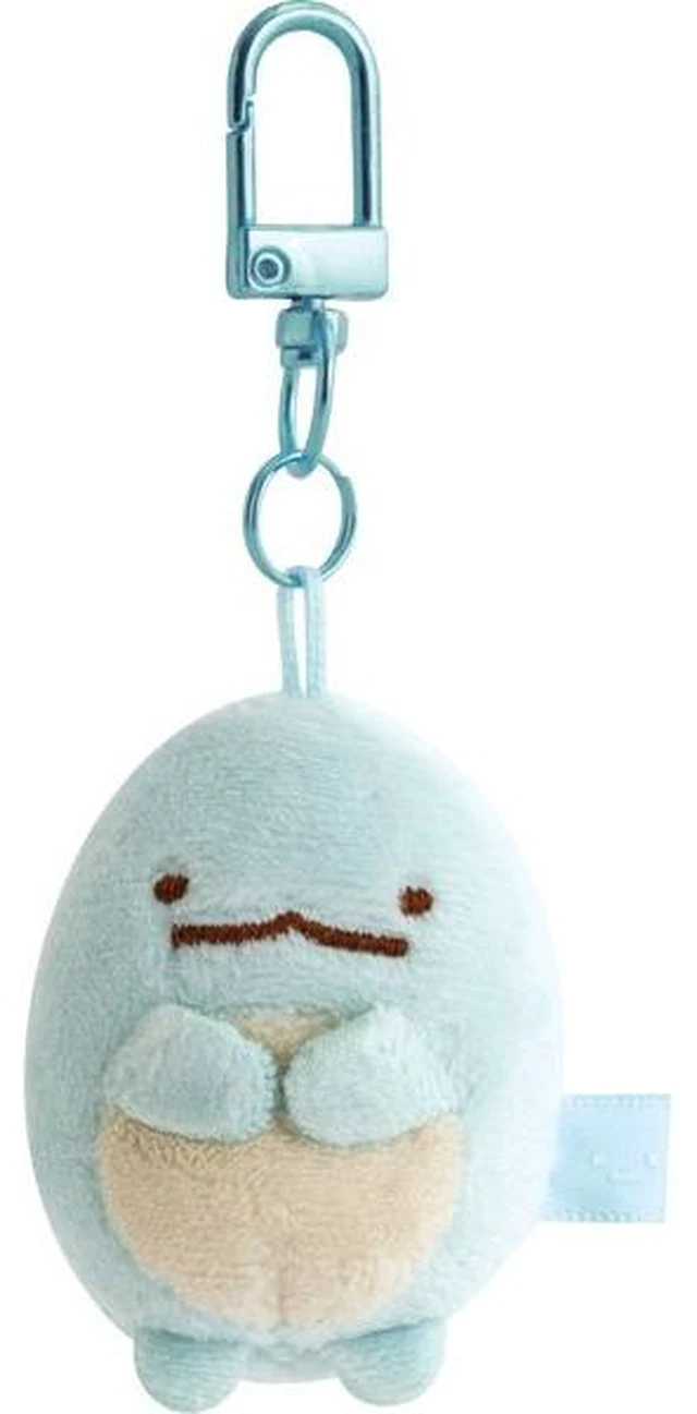 Main image of San-X Sumikko Gurashi Lizard Puchirinko Plush Keychain US Import Fees Included