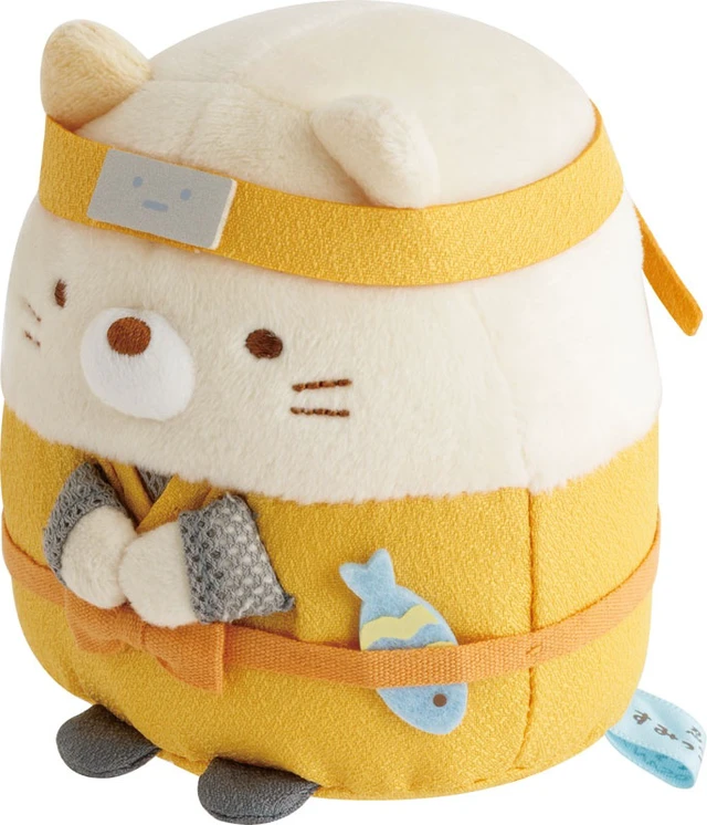 Alt view image 3 of 3 - San-X Sumikko Gurashi MV75301 Cat Ninja Plush US Import Fees Included