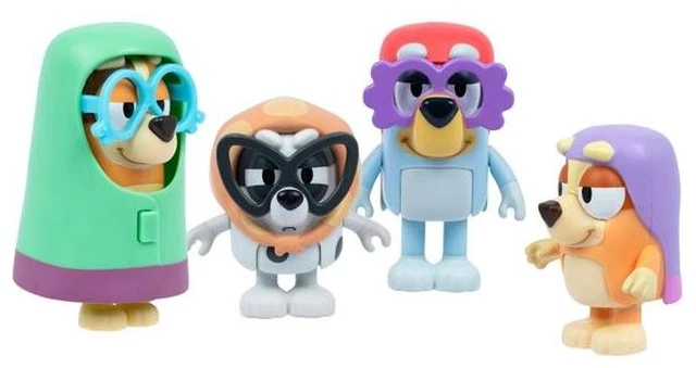 Main image of Takara Tomy Bluey Grannies Play Figure Set US Import Fees Included