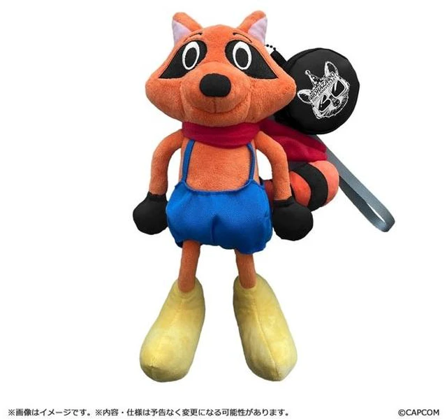 Main image of Capcom Resident Evil Raccoon-kun 30th Anniversary Plush US Import Fees Included