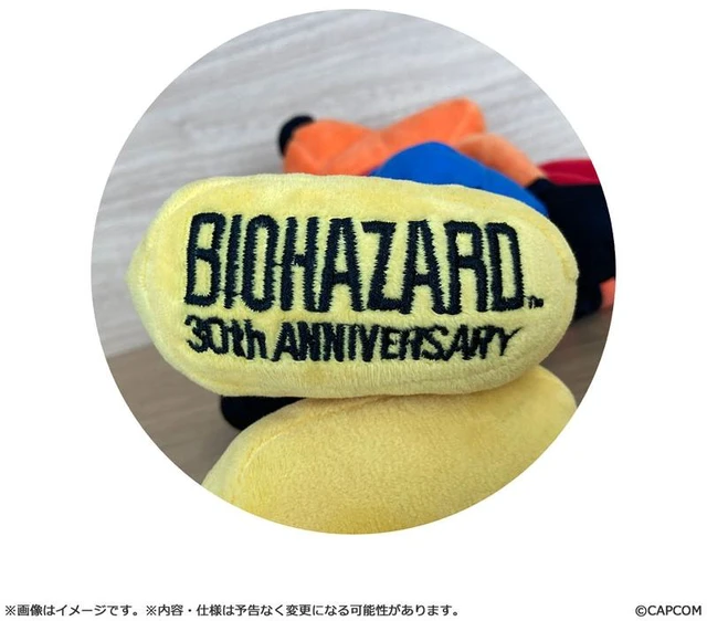 Alt view image 4 of 4 - Capcom Resident Evil Raccoon-kun 30th Anniversary Plush US Import Fees Included