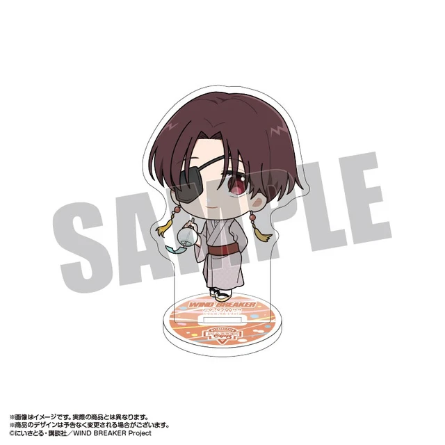 Alt view image 5 of 6 - WIND BREAKER Acrylic Stand 5 Pieces US Import Fees Included