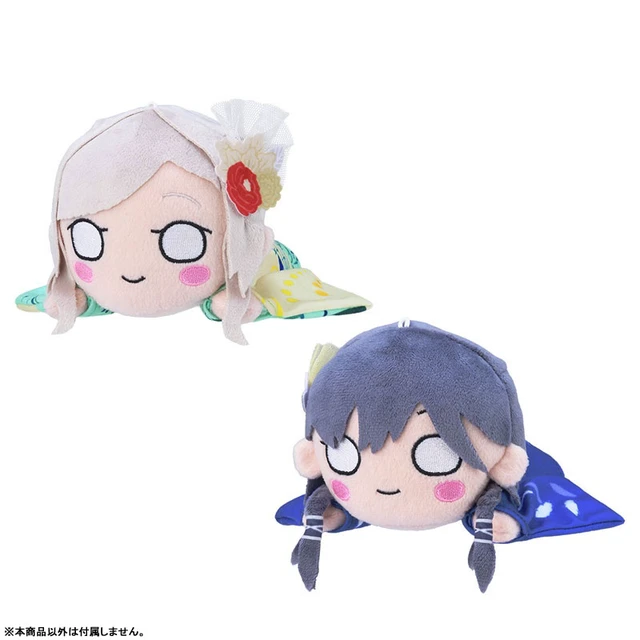 Alt view image 5 of 6 - Sega Fave Katsuragi Izumi Lying Down, Kaga Yuzen Collab Costume Plush S Size