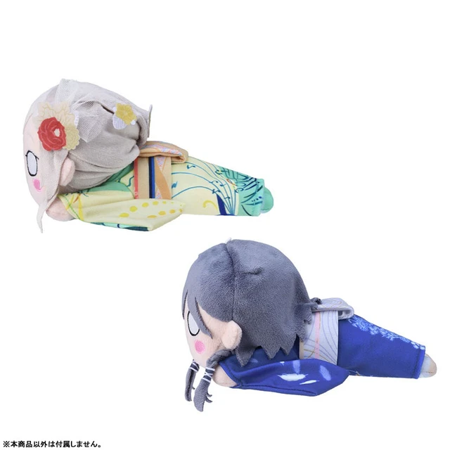 Alt view image 6 of 6 - Sega Fave Katsuragi Izumi Lying Down, Kaga Yuzen Collab Costume Plush S Size