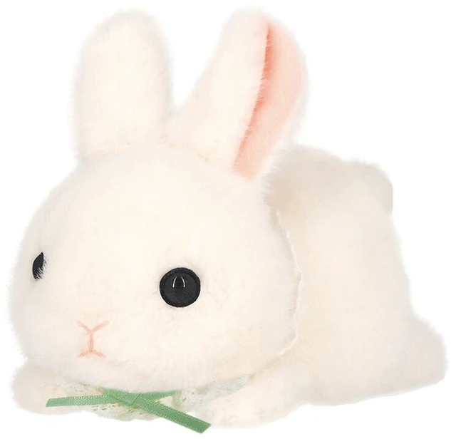 Main image of Chimoshi Rabbits White Crawling Plush US Import Fees Included