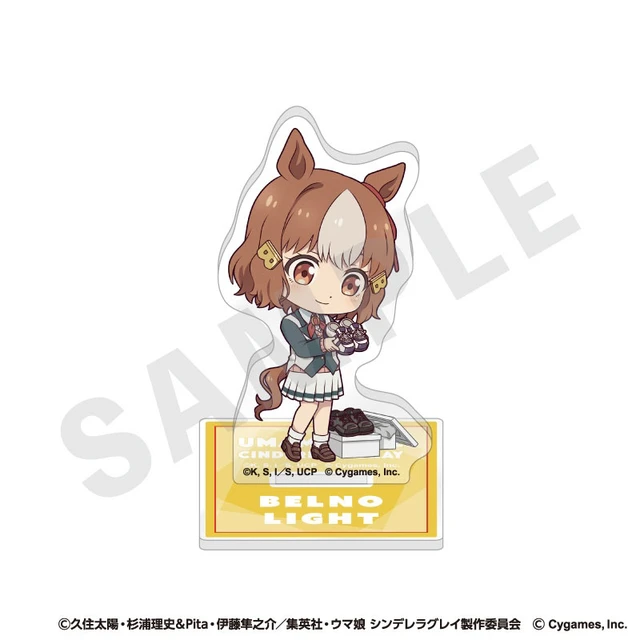 Alt view image 3 of 6 - Uma Musume Cinderella Gray Love It! Series Acrylic Stand Set of 9 US DUTY PAID