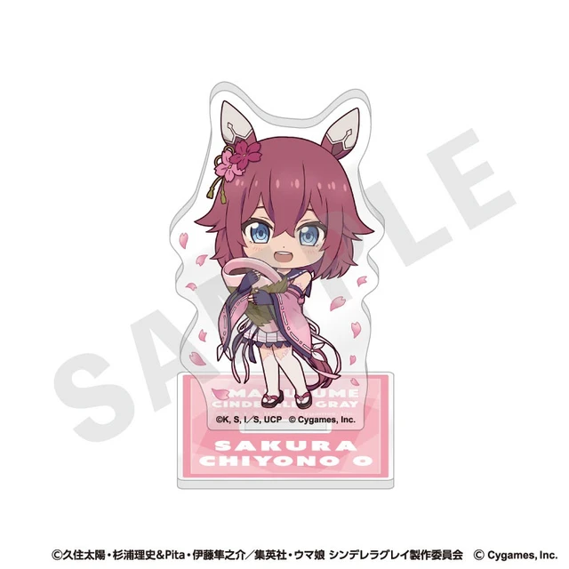 Alt view image 6 of 6 - Uma Musume Cinderella Gray Love It! Series Acrylic Stand Set of 9 US DUTY PAID