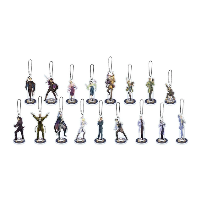 Alt view image 3 of 4 - Capcom The Great Ace Attorney Acrylic Keychain Box of 17 US DUTY PAID