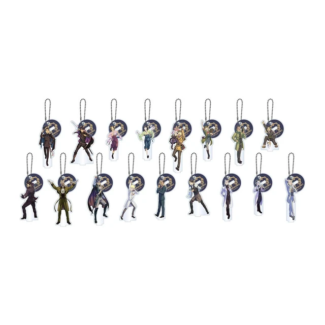 Alt view image 4 of 4 - Capcom The Great Ace Attorney Acrylic Keychain Box of 17 US DUTY PAID