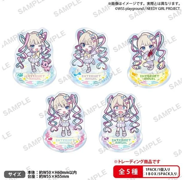 Main image of Bushiroad Creative NEEDY GIRL OVERDOSE Acrylic Stand Box of 5 US DUTY PAID
