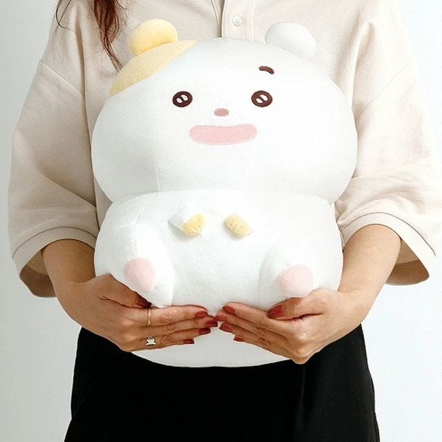 Alt view image 3 of 3 - Mainichi Hamuchima M Size Plush US DUTY PAID