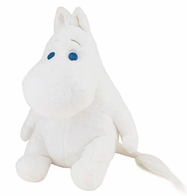 Main image of Moomin Marshmallow M Plush US Import Fees Included