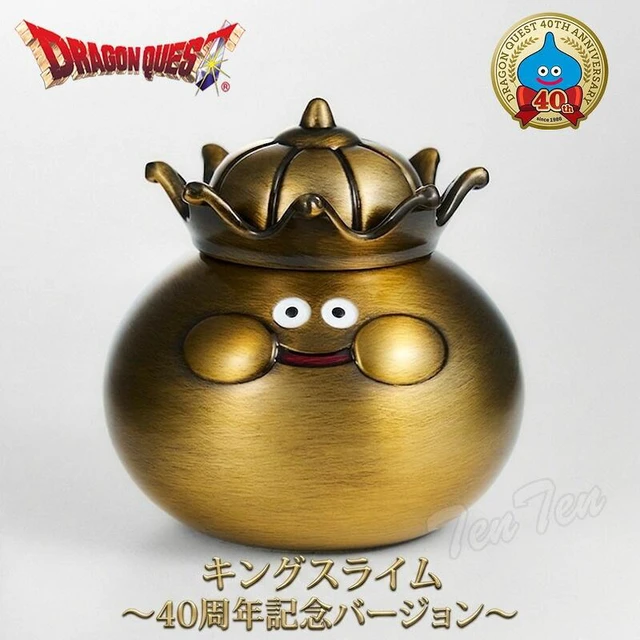 Main image of Metallic Monsters Gallery Dragon Quest King Slime Figure US DUTY PAID
