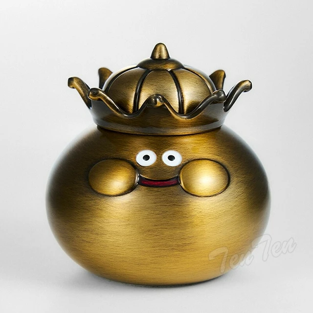 Alt view image 2 of 4 - Metallic Monsters Gallery Dragon Quest King Slime Figure US DUTY PAID