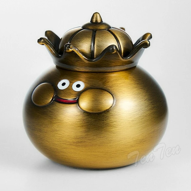 Alt view image 3 of 4 - Metallic Monsters Gallery Dragon Quest King Slime Figure US DUTY PAID