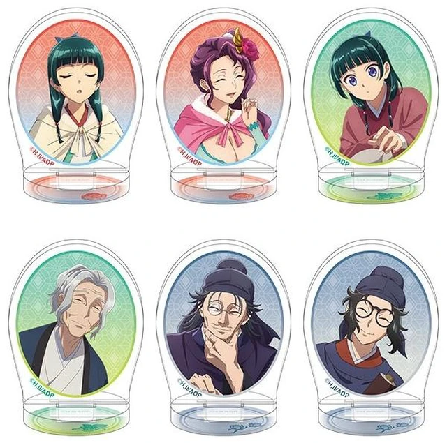 Main image of Movic Camellia, Butterbur Sprout, White Magnolia Acrylic Stand Box of 6