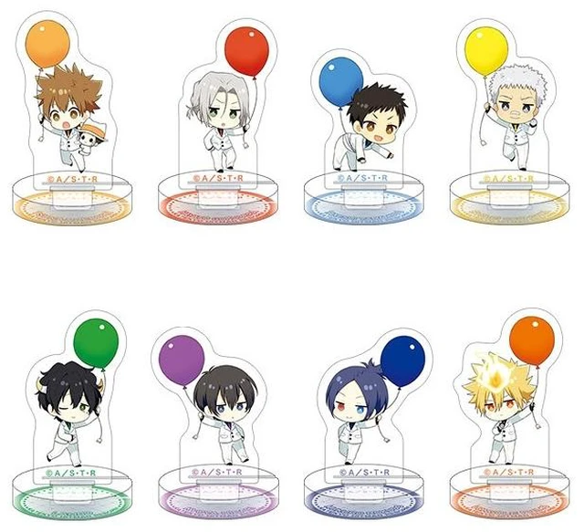 Main image of Movic Katekyo Hitman REBORN! Chua Sta Ver. A Acrylic Stand Box of 8 US DUTY PAID