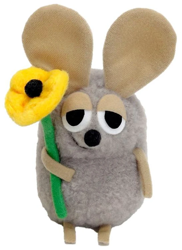 Main image of Leo Lionni Frederick Fluffy Gray S Plush US Import Fees Included