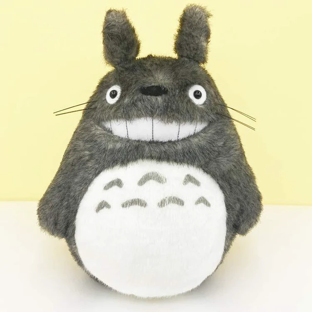 Main image of Studio Ghibli My Neighbor Totoro Big Totoro M Size Laughing Plush US DUTY PAID