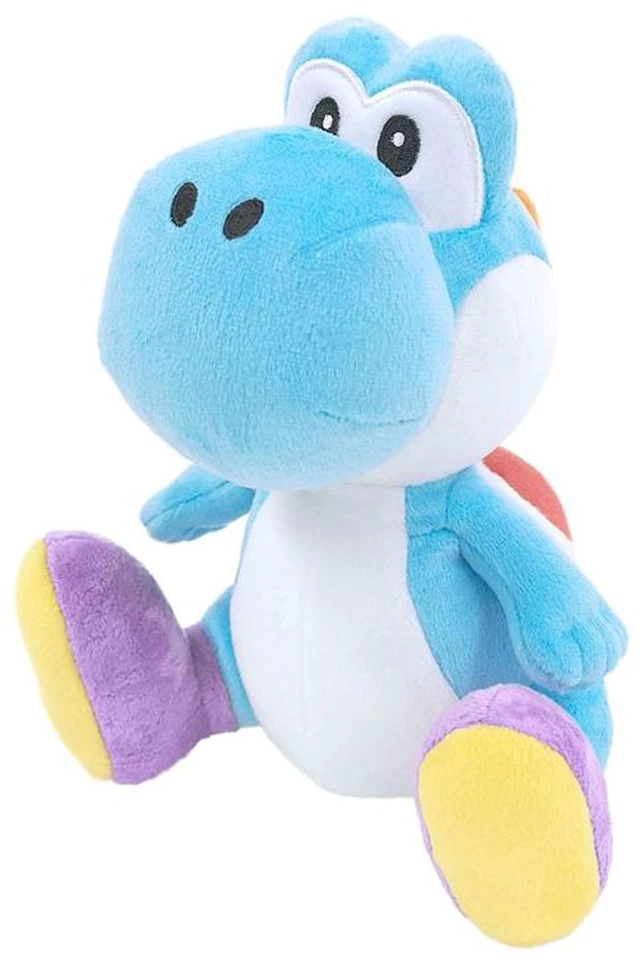 Main image of Super Mario AC47 Yoshi Light Blue S Plush US Import Fees Included