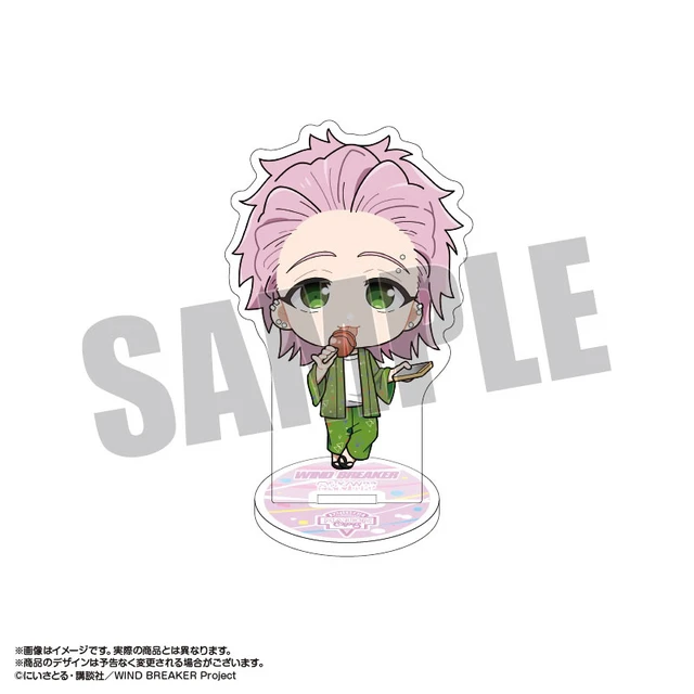 Alt view image 3 of 6 - WIND BREAKER Type B Acrylic Stand Pack of 5 US Import Fees Included