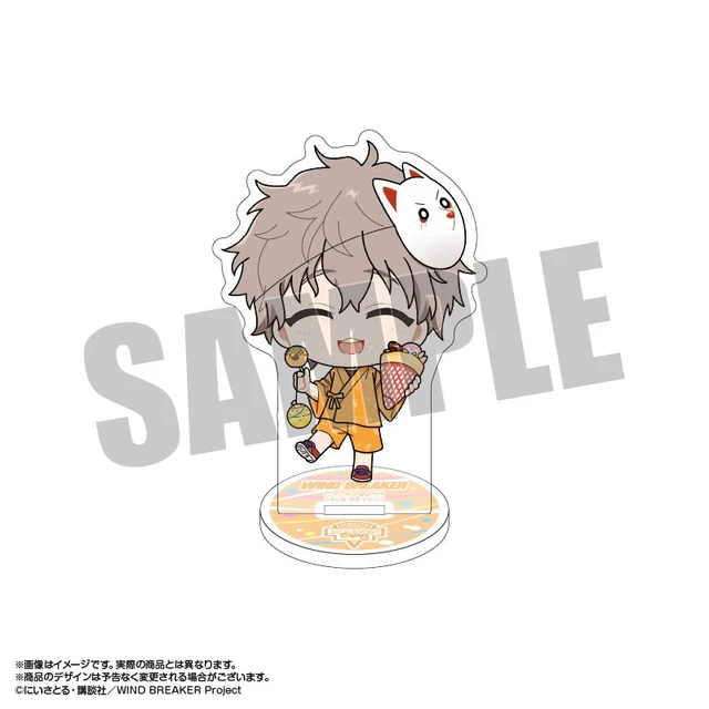 Alt view image 5 of 6 - WIND BREAKER Type B Acrylic Stand Pack of 5 US Import Fees Included