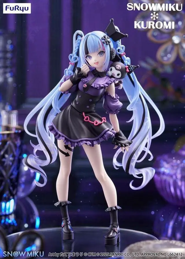 Main image of Japan Trio-Try-iT Snow Miku x Kuromi Figure