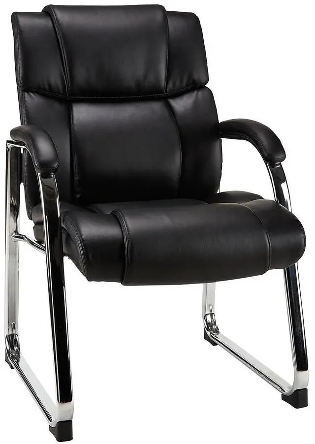 Main image of STAPLES Guest & Reception Chair, Bonded Leather