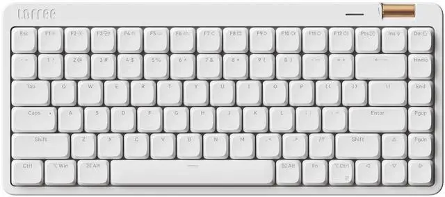 Main image of Flow Lite 84 Keys Low Profile Mechanical Keyboard, 75% Swappable Rechargeable Wireless Keyboard with 2.4G Receiver, Bluetooth and Wired Connection for Windows, Mac/Specter Linear Switches (Off-White)