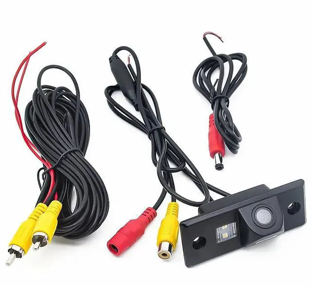 Alt view image 6 of 6 - CCD Car Rear View Reverse backup Camera for PORS-CHE CAYENNE VW Volkswagen SKODA FABIA/SANTANA/POLO(3C)/TIGUAN/TOUAREG/PASSAT WF