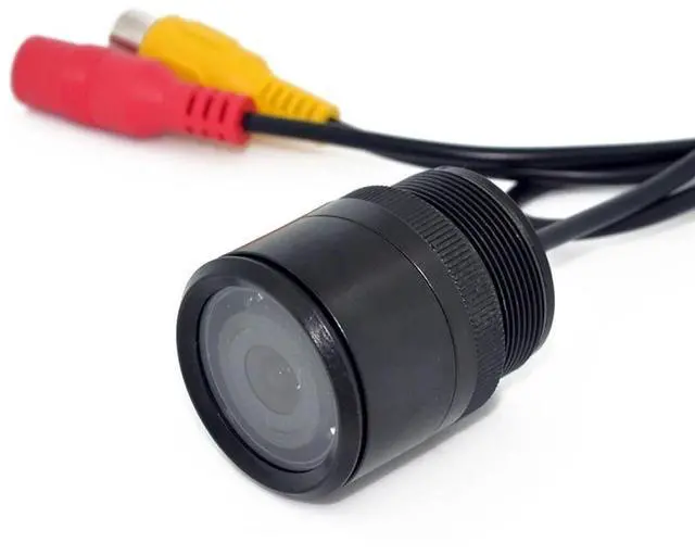 Alt view image 2 of 5 - 28MM CCD Car Rear View Camera rearview parking Wide Angle Universal Auto Parking Camera Reverse backup Camera