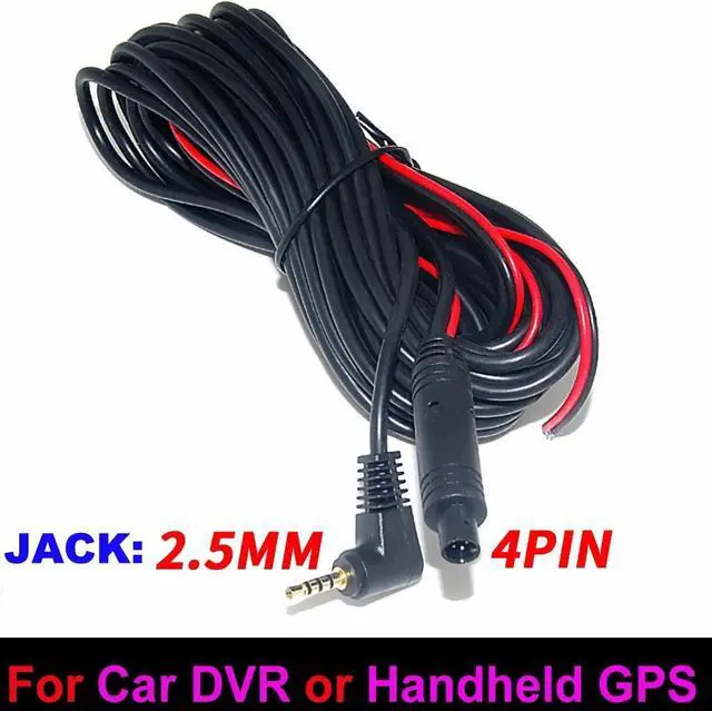 Main image of Car Rearview Camera Monitor Connection Video Cable Trigger Wire for 6m RCA-4PIN